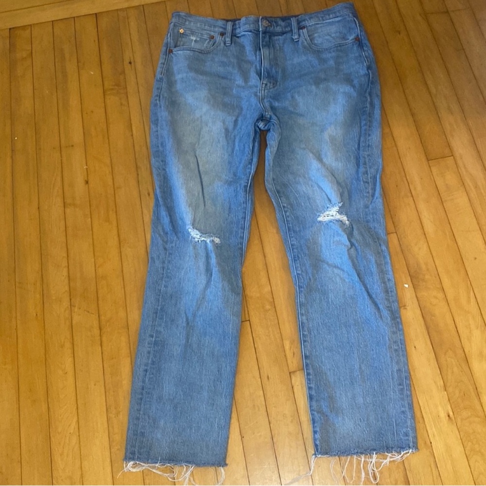 Madewell Tall 33 The High-Rise Slim Boy Jean